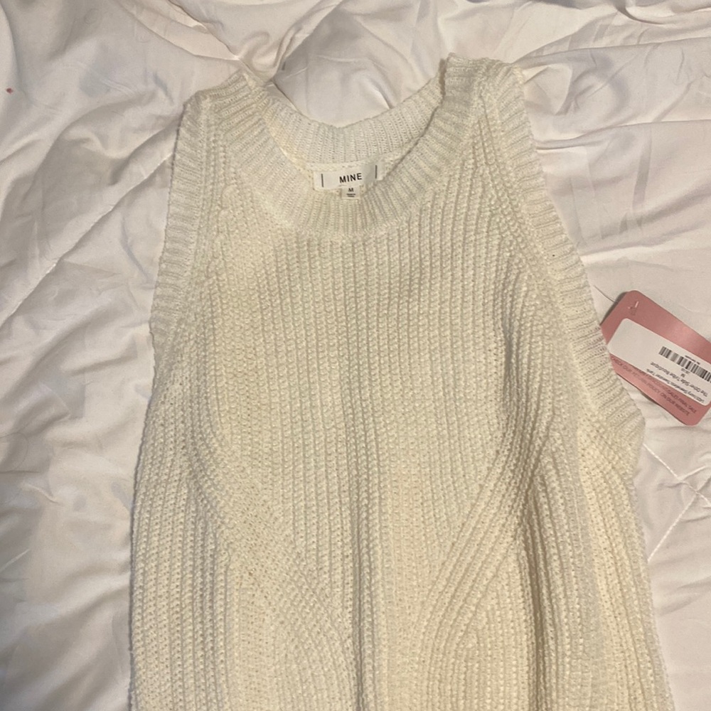 Cream tank top
